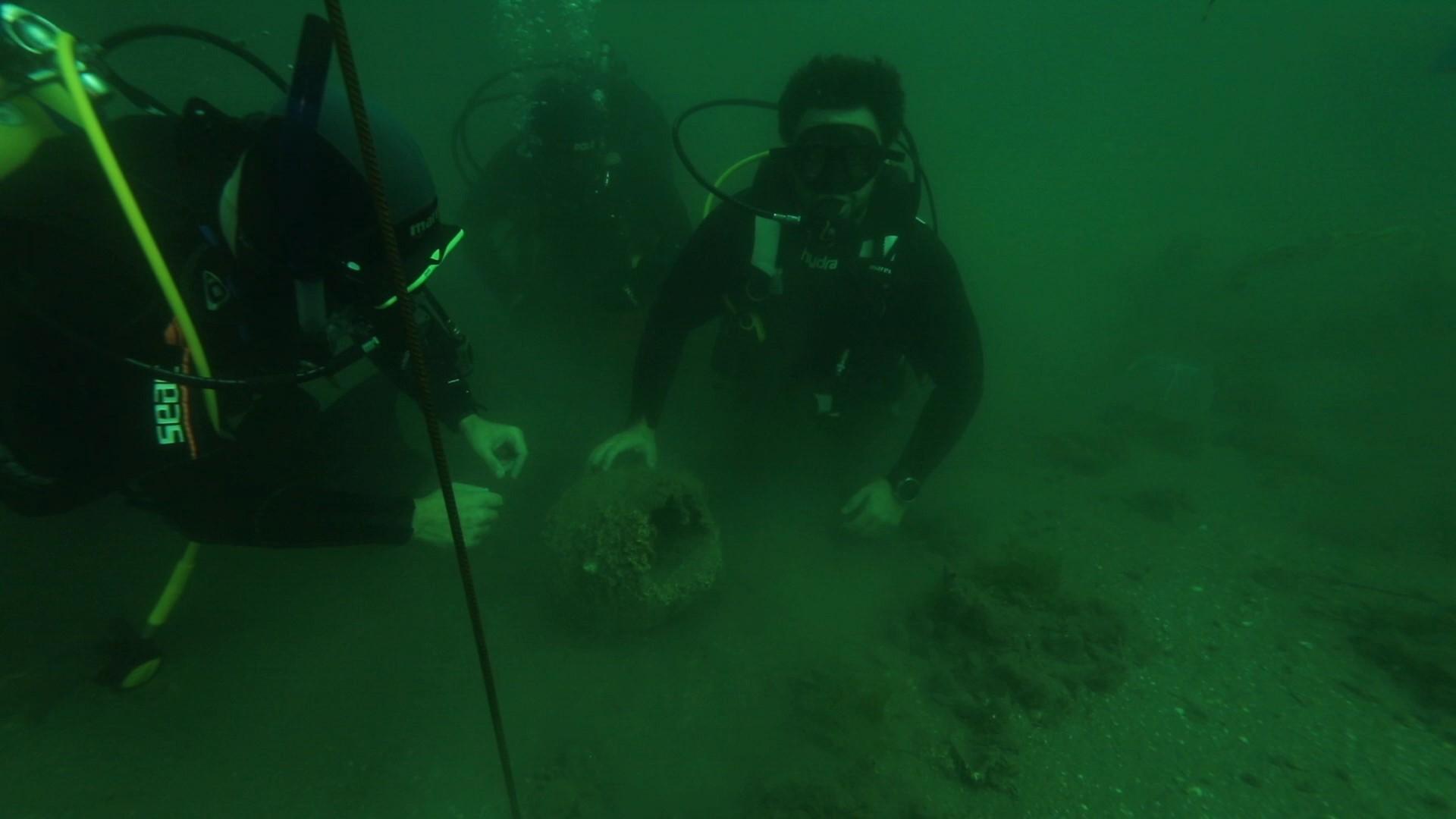 Maritieme teams ontdekken een 1700 jaar oud scheepswrak