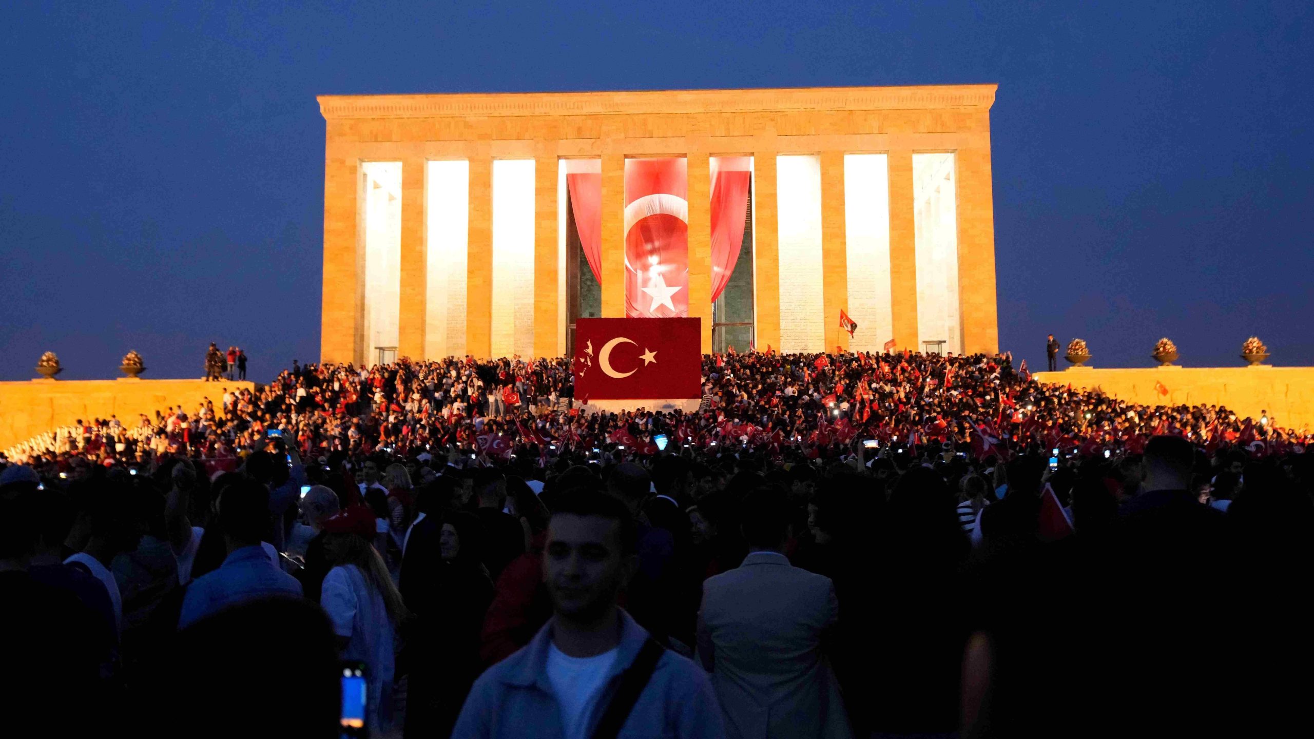 Anıtkabir boekt nieuw bezoekersrecord op de Dag van de Republiek