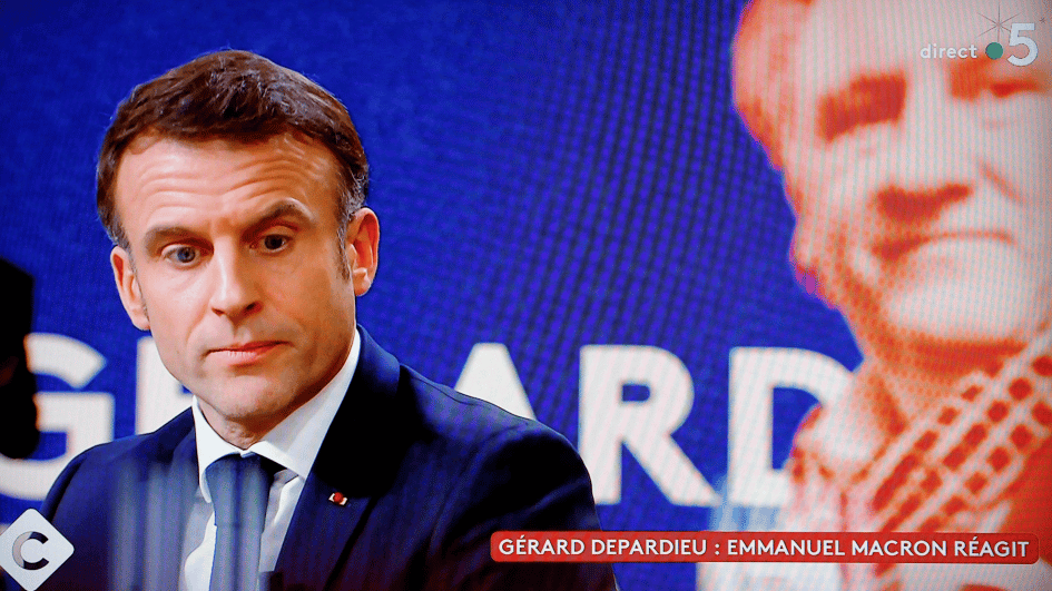 Macron onder vuur vanwege opmerkingen ter verdediging van filmicoon Depardieu