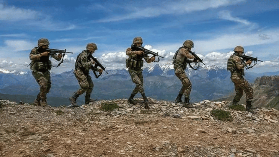 Acht PKK-terroristen 'geneutraliseerd' in Noord-Irak