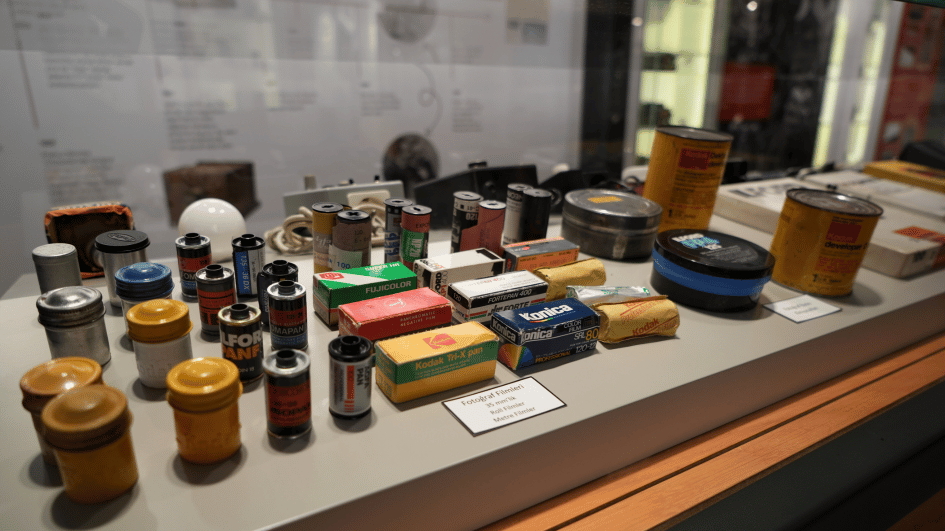Museum toont de geschiedenis van camera's en fotografie