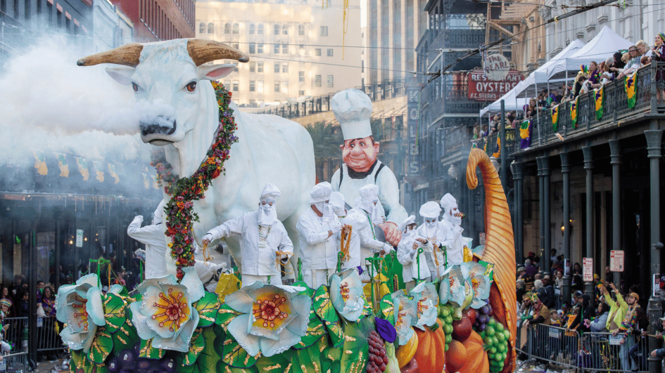 New Orleans neemt afscheid van het Mardi Gras-seizoen