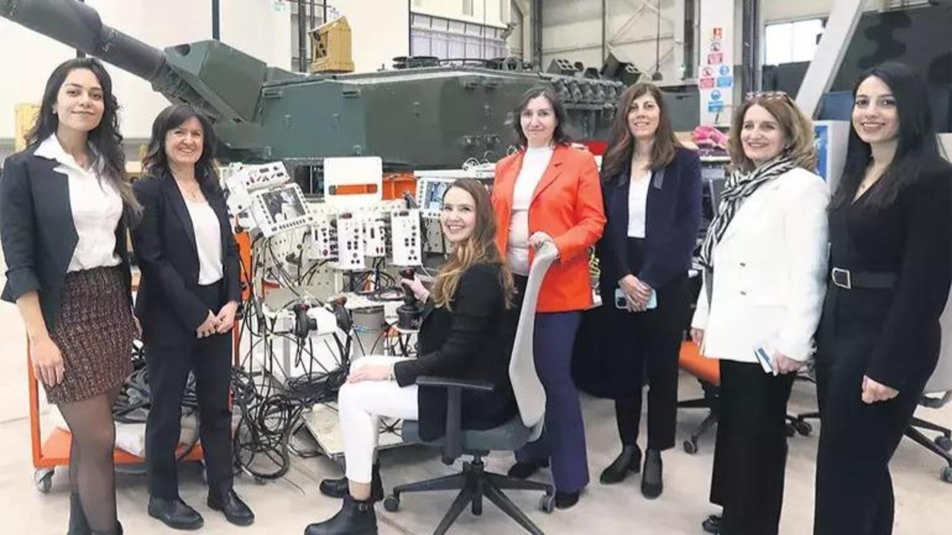 Vrouwen spelen een sleutelrol in de Turkse defensie-industrie