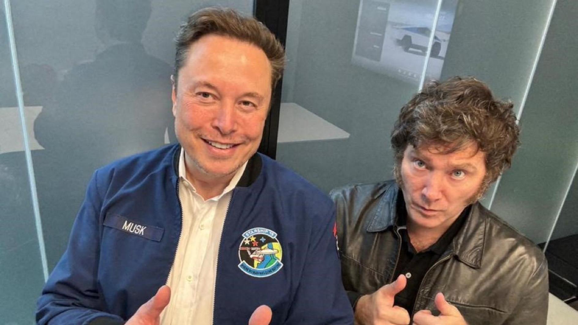 De Argentijnse Milei ontmoet Elon Musk in Texas