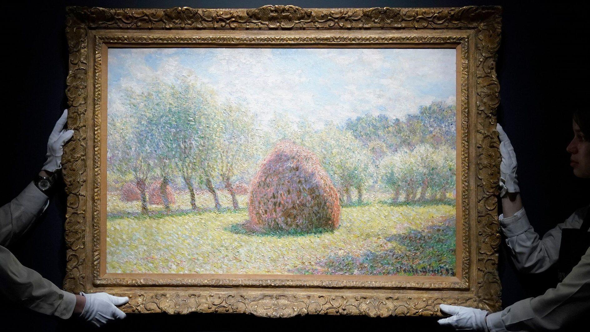 Schilderij van Monet brengt op een veiling in New York 35 miljoen dollar op