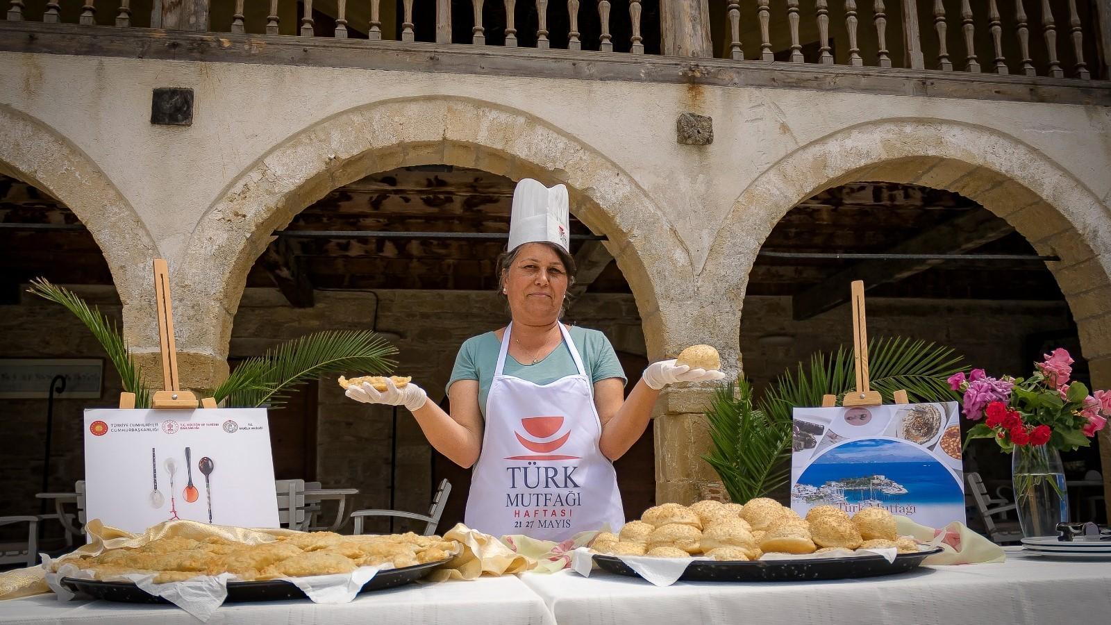 Tijdens de Cuisineweek worden lokale Turkse gerechten tentoongesteld