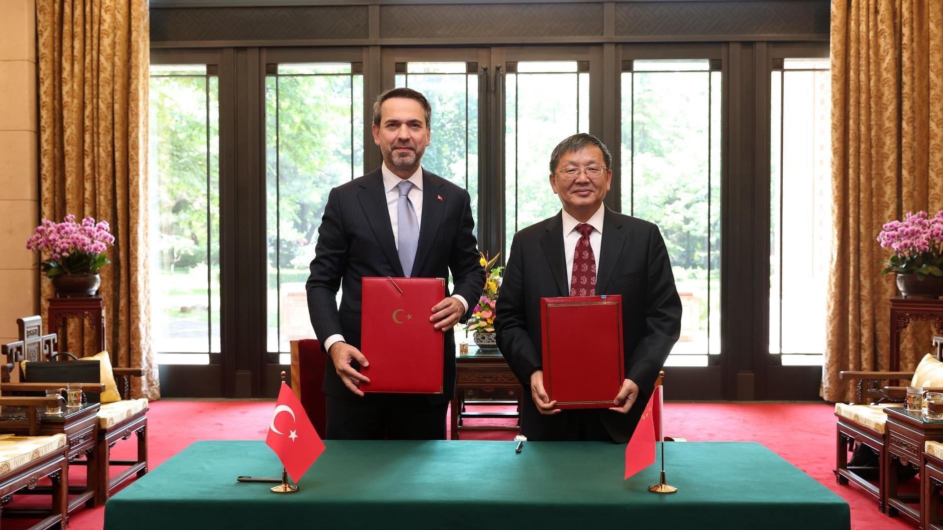 Türkiye en China ondertekenen samenwerkingsovereenkomst op het gebied van energietransitie
