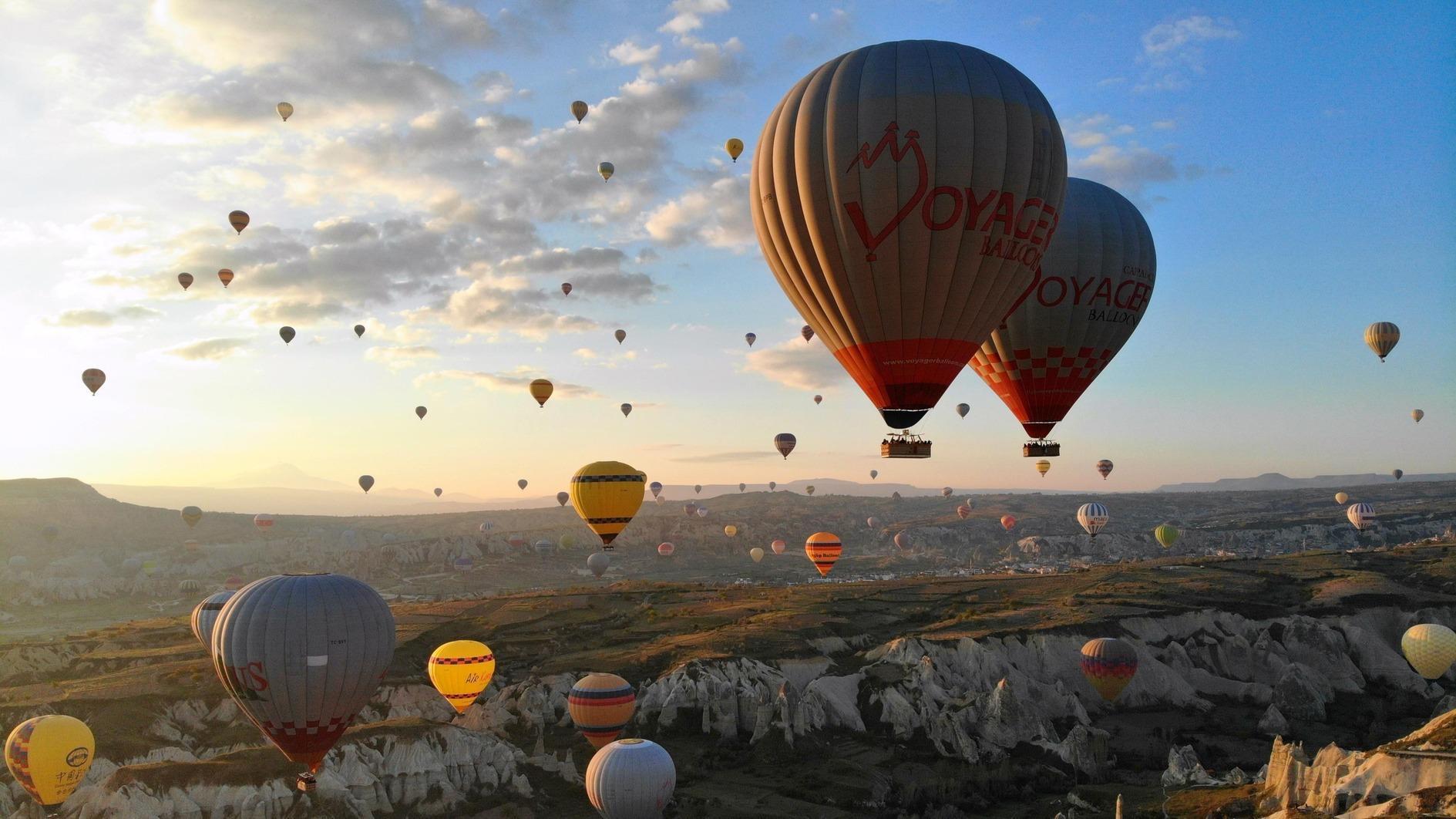 Türkiye is wereldwijd toonaangevend op het gebied van luchtballonvaarten