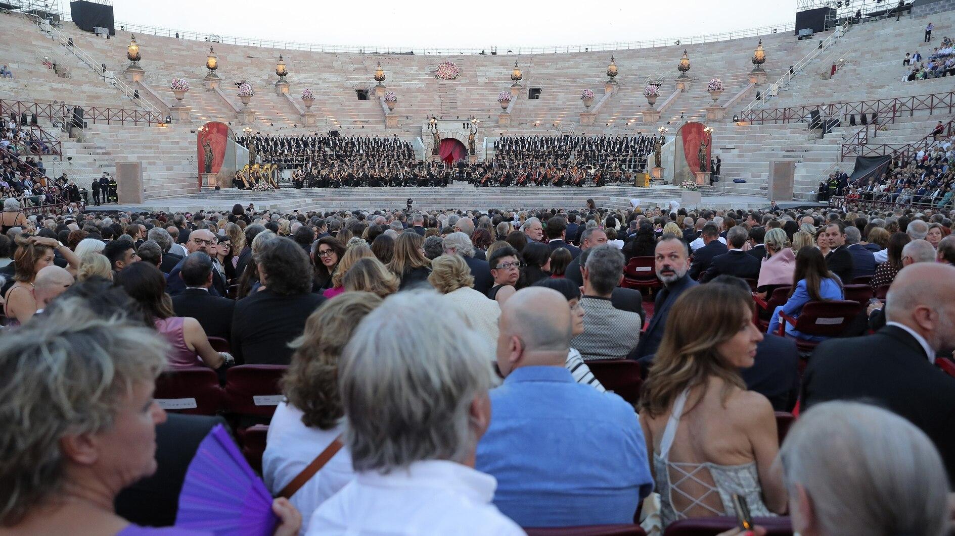 Italiaanse opera gevierd in de magische Arena van Verona