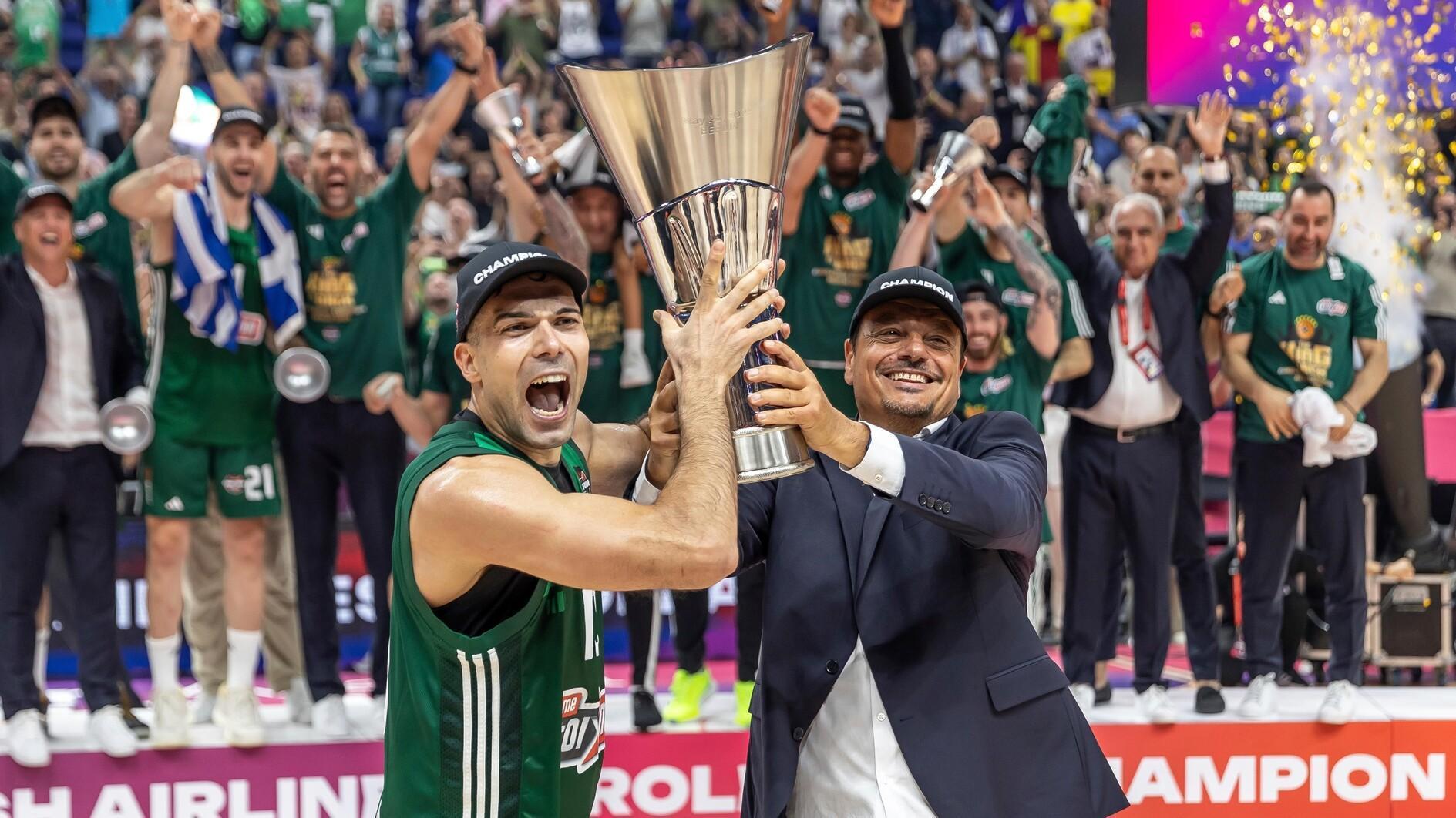 Panathinaikos van Ergin Ataman claimt de Euroleague-titel