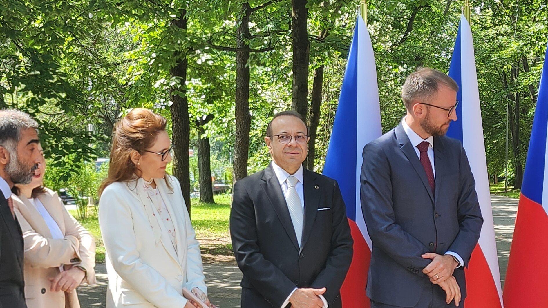 Tsjechisch-Turks vriendschapspark geopend in Praag