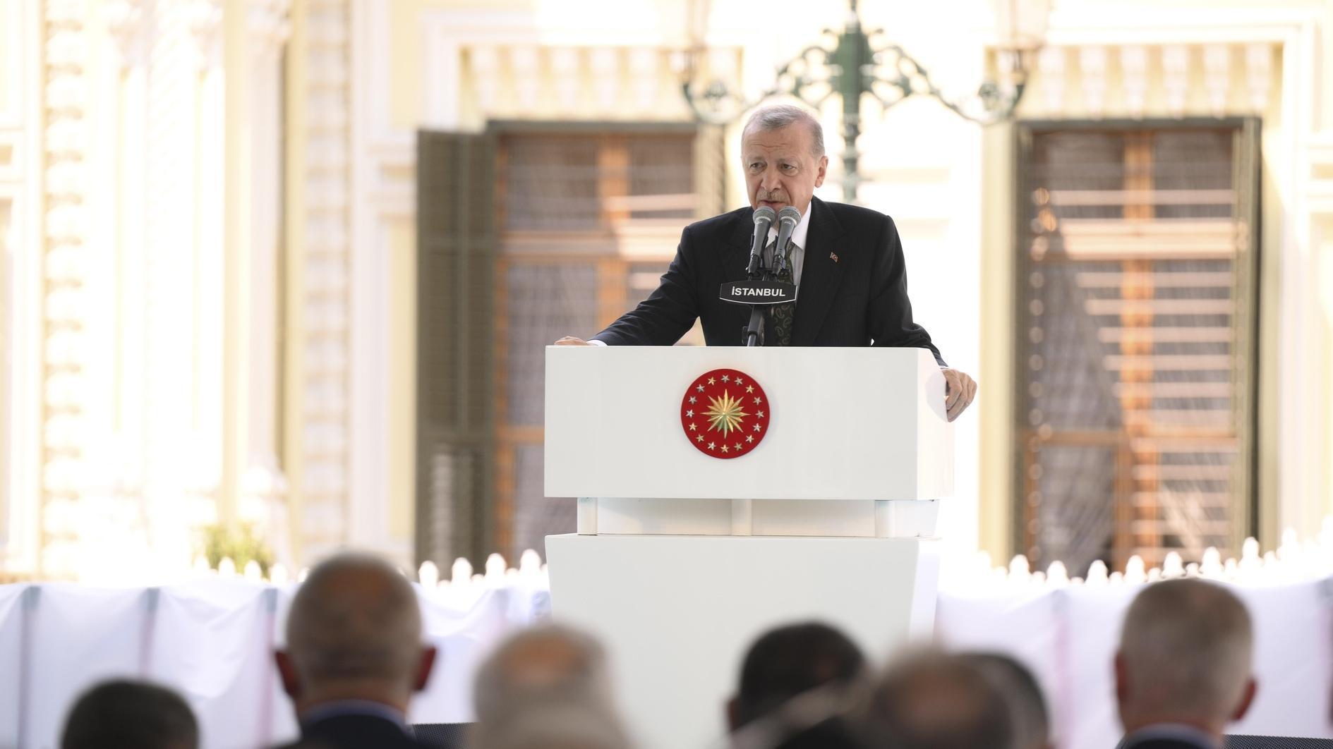 Erdoğan opent Yıldız-paleis voor publiek na zes jaar durende renovatiewerkzaamheden